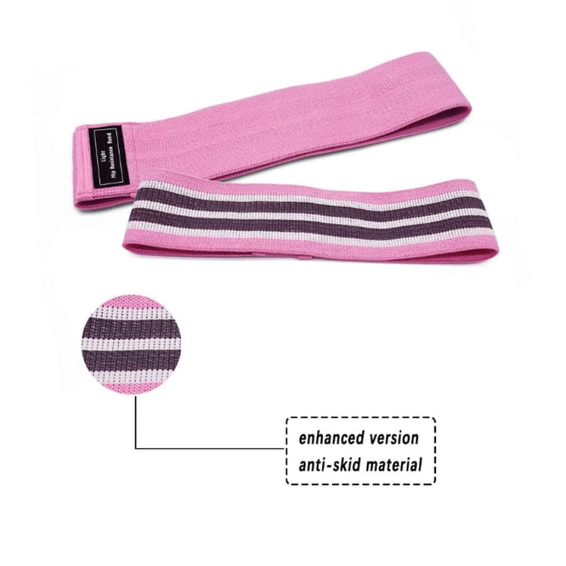3-pcs Fabric Booty Resistance Bands Set | Anti-skid Material