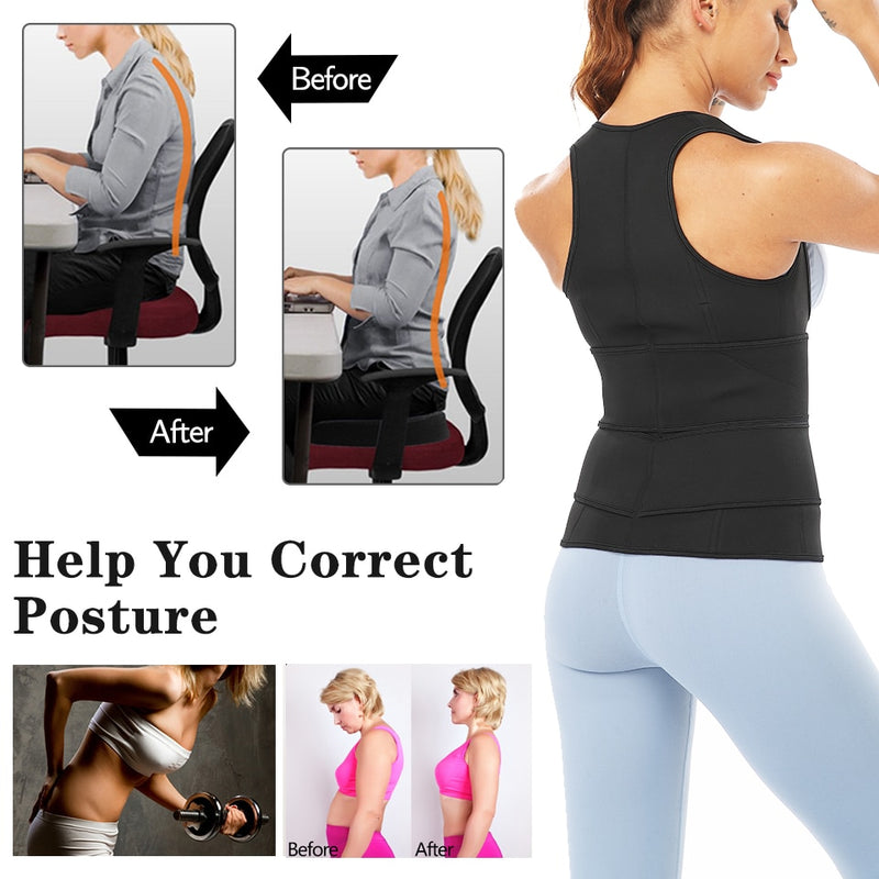Waist Trainer for Women - Neoprene Slimming Exercise Corset