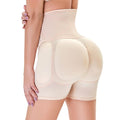 Butt Lifter Shapewear - Tummy Control Panties - Beige / S